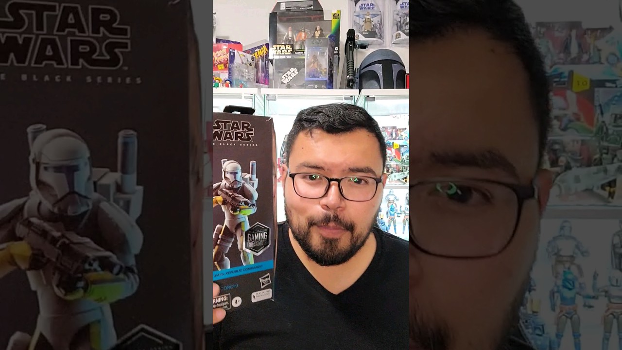 Star Wars Black series Clone Commando Scorch from Republic Commando 