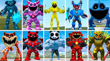 ALL MECHATITAN SMILING CRITTERS VS ALL MECHATITAN FORGOTTEN -POPPY PLAYTIME CHAPTER 4 In Garry