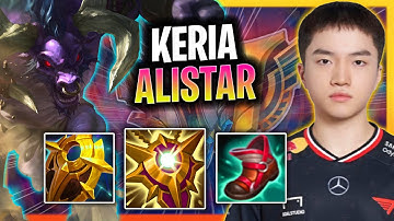 KERIA IS READY TO PLAY ALISTAR! | T1 Keria Plays Alistar Support vs Veigar!  Season 2025