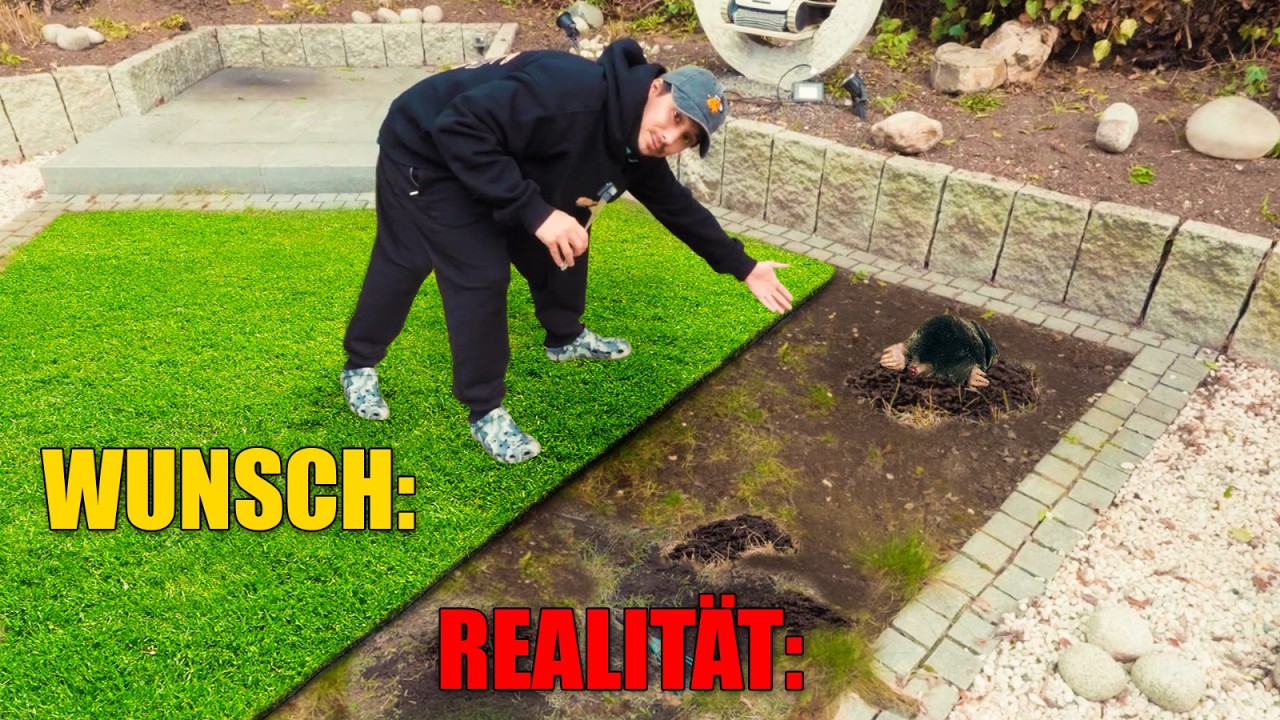 Mein GARTEN bekommt ne Haar-Transplantation (Fail leider)