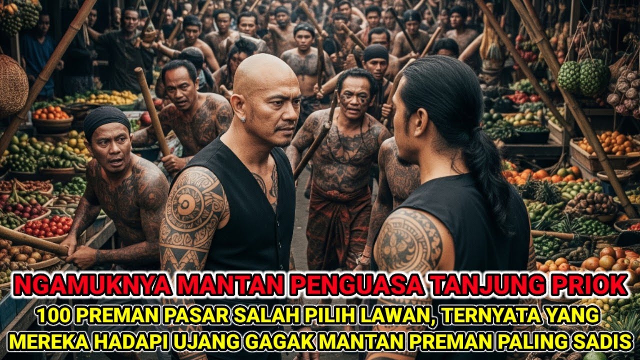 VIRAL❗100 PREMAN PASAR TUMBANG DI TANGAN UJANG GAGAK, MANTAN PREMAN TANJUNG PRIOK