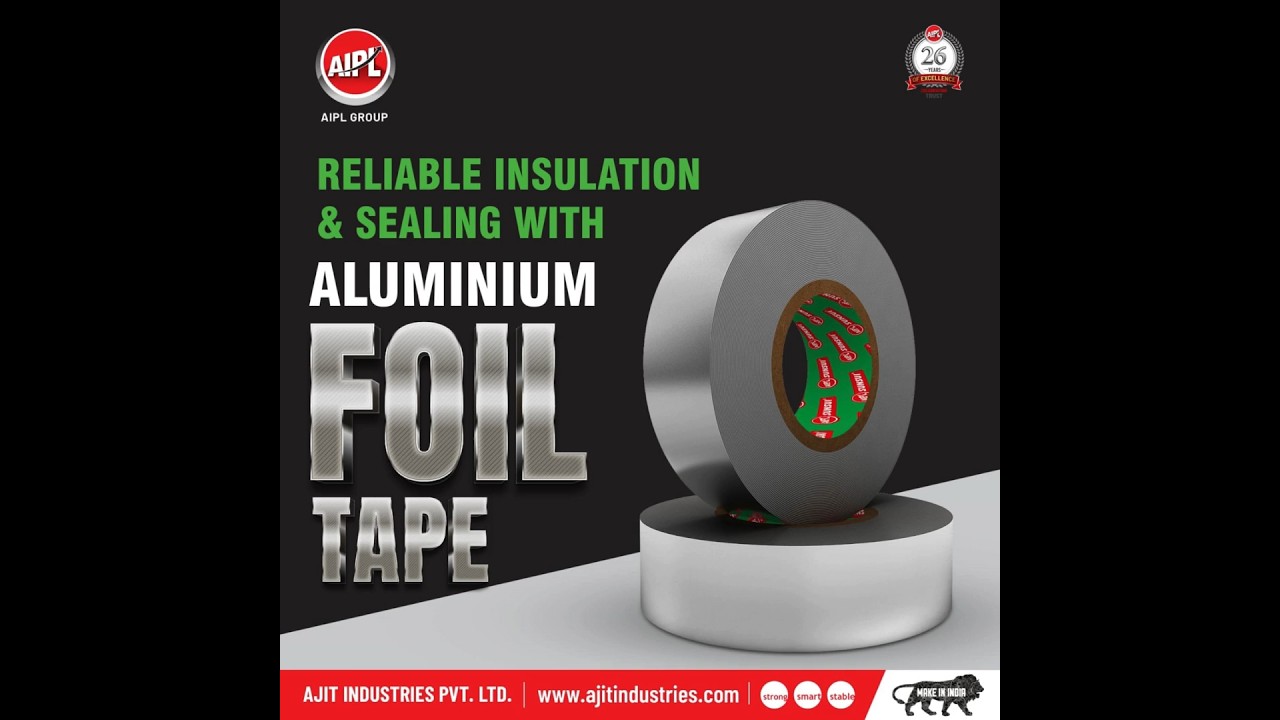 Reliable Insulation & Sealing with AIPL Aluminium Foil Tape