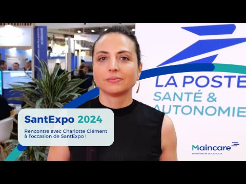 SantExpo 2024 #4 - Charlotte Clément, Directrice chargée des finances et du parcours patient - video from Maincare Solutions