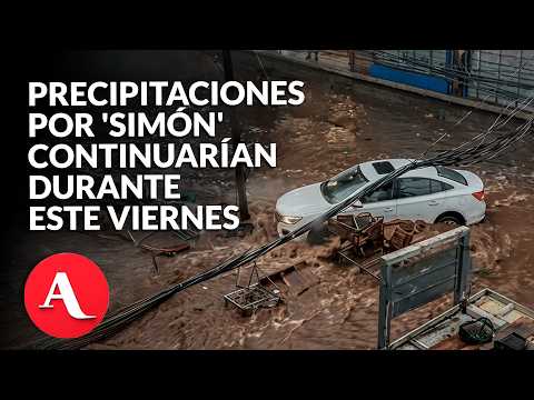 Huracán Simón deja 50 colonias afectadas e inundaciones en Acapulco
