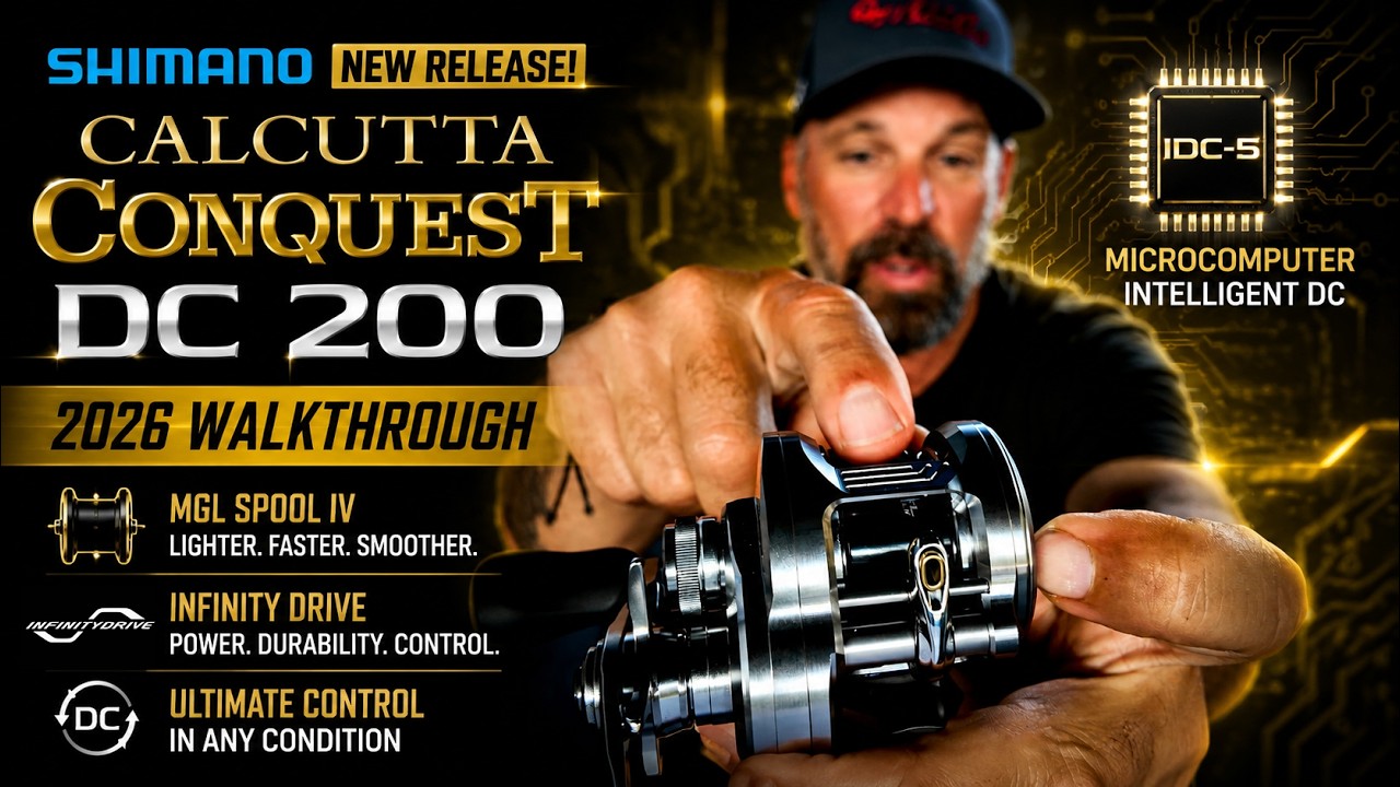 2026 Shimano Calcutta Conquest DC 200: Full Breakdown & Tech