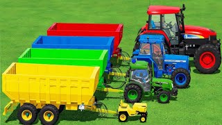 POWERTRAC  TRACTOR GAME | Indian Tractor Simulator | Android Gameplay screenshot 5