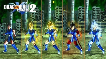 Shallot Transformations(Base-SSJ-SSJ2-SSJ3-SSJ4-SSJ5) - Dragon Ball Xenoverse 2 Mods