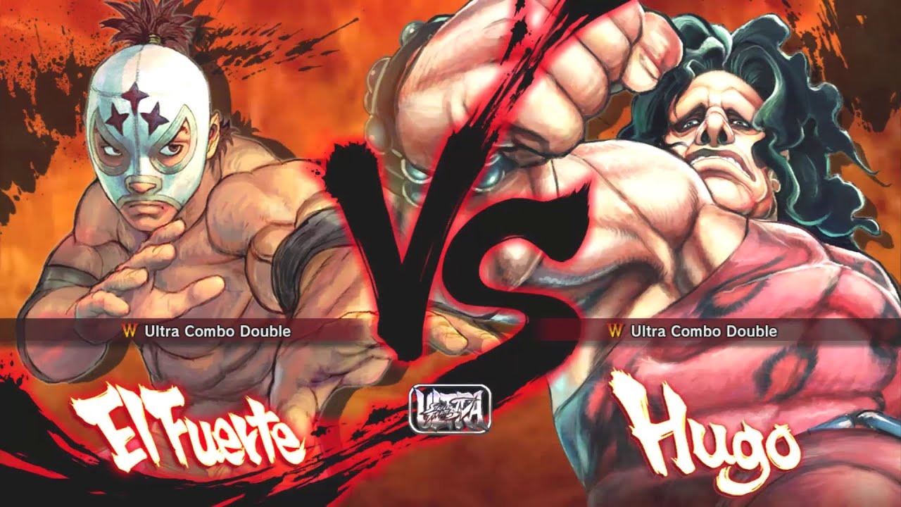 Ultra Street Fighter 4 - El Fuerte Vs Hugo [Hardest]