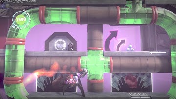 LittleBigPlanet 2 Walkthrough #13 - Factory of a Better Tomorrow - Pipe Dreams [ACED]