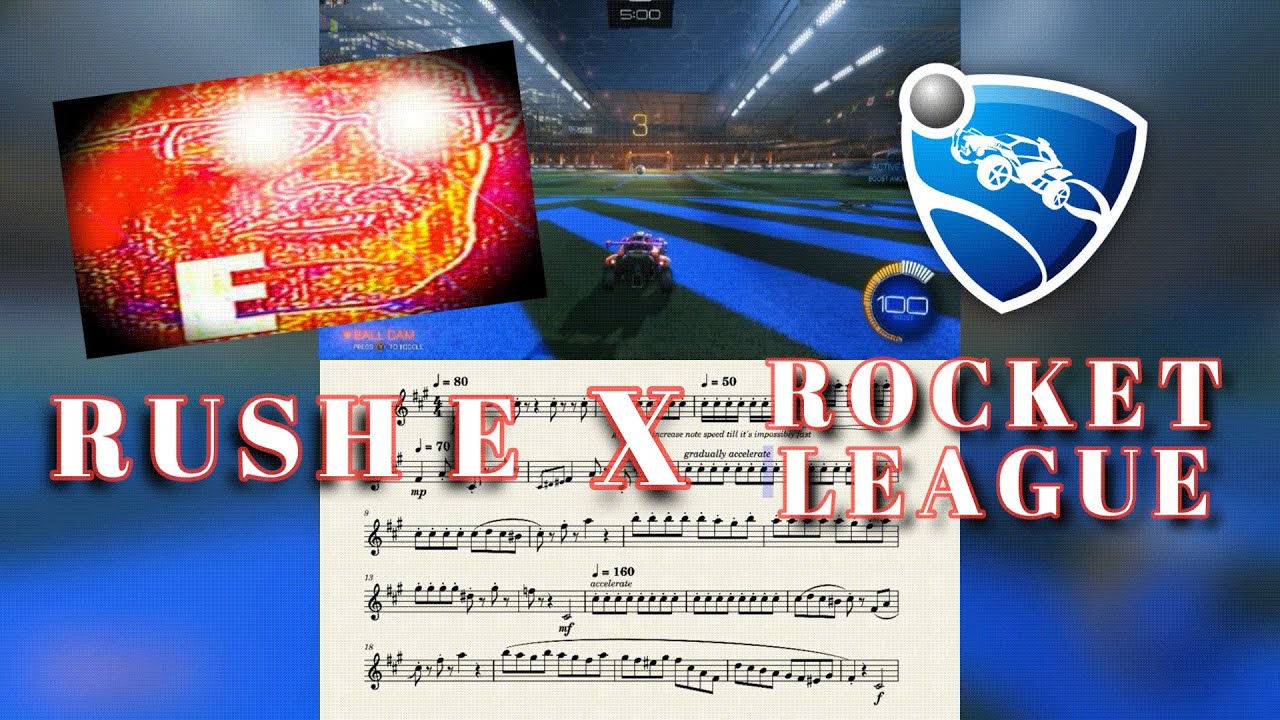 RUSH E but its all Rocket League sound effects