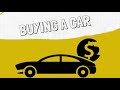 How to buy a car