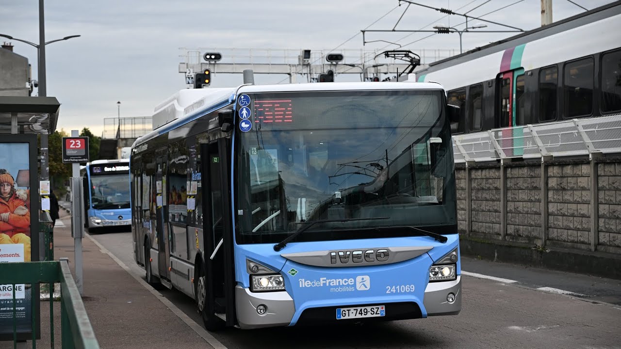 Ligne 609 Transdev NSSD - Iveco Urbanway 12 GNV - KICKDOWN 🔥🔥💀