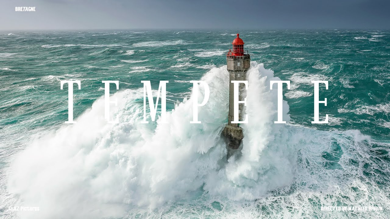 BRETAGNE - Un hiver de tempêtes - Drone 4K