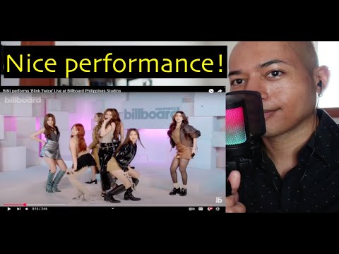 BINI performs ‘Blink Twice’ Live at Billboard Philippines Studios | REACTION | SEKSHI V