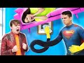 AWESOME! MY PARENTS WERE SUPERHEROES | HOW TO SURVIVE IN A SUPERHEROES FAMILY BY CRAFTY HACKS PLUS