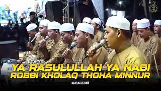 Ya Rasulullah Ya Nabi ❌ Robbi Kholaq Thoha Minnur Versi India - Majelis Az Zahir | Lirik & Terjemah