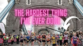 THE 2022 LONDON MARATHON ( NEARLY DIED )