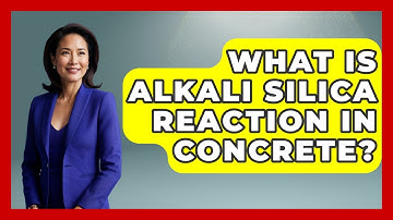 What Is Alkali Silica Reaction In Concrete? - Civil Engineering Explained