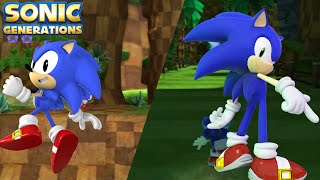 Sonic Generations (PS3) - Part 1 - Green Hill Zone Act 1/2
