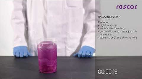 Mixing procedure RASCOflex PU516F