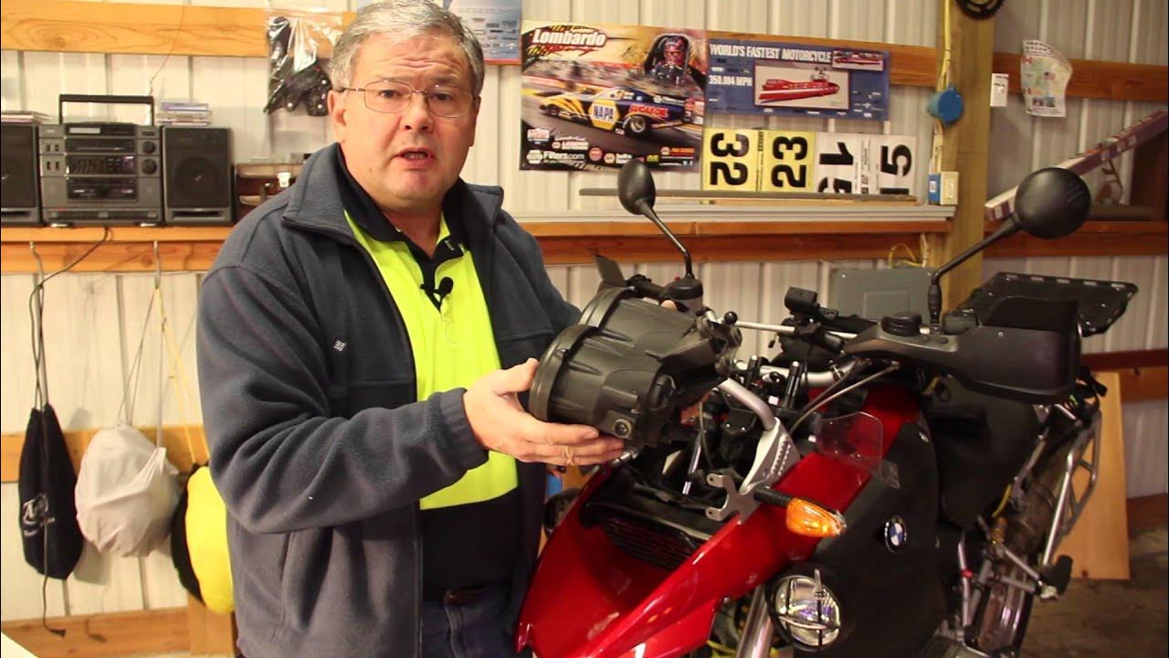 cyclops led headlight conversion bmw f800gs