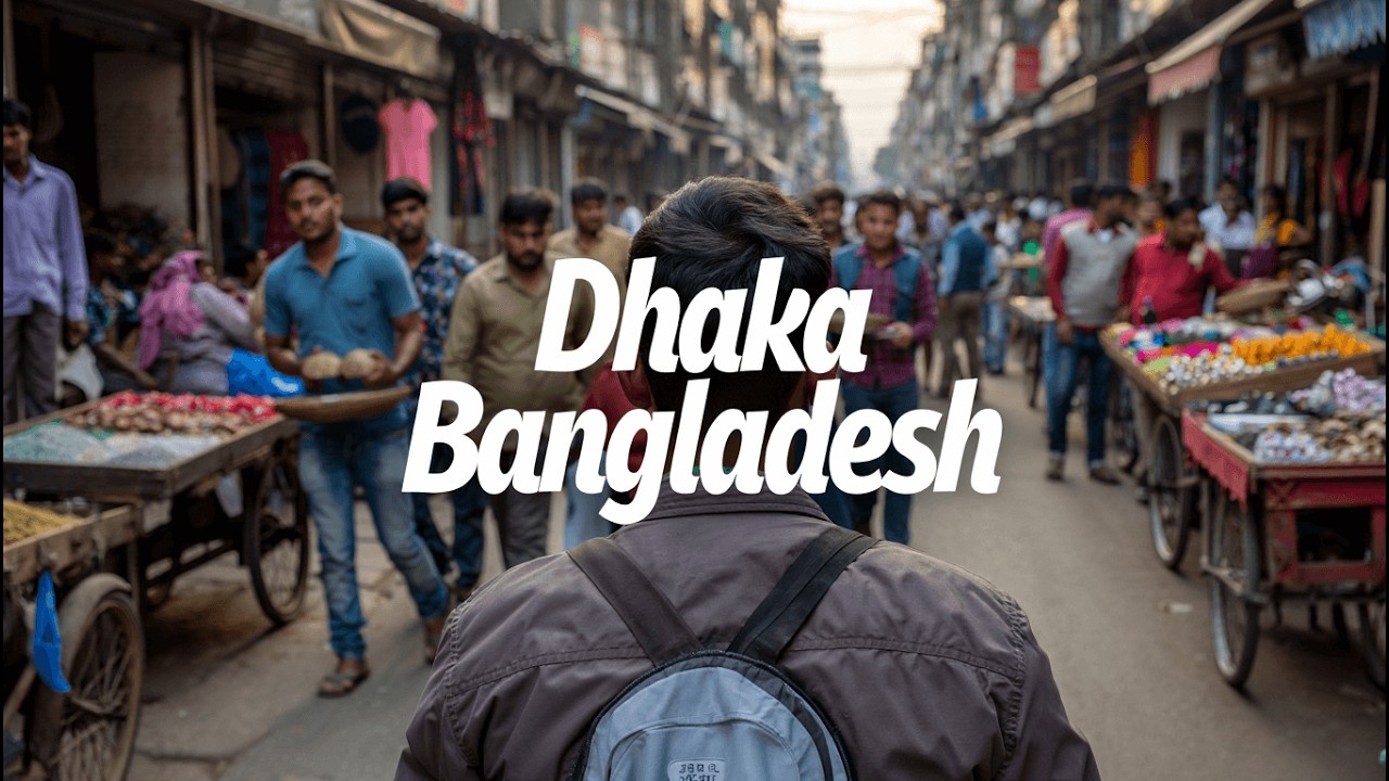 4K UNSEEN Walking Tour In Dhaka Bangladesh - Vatara Thana