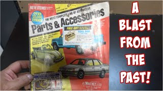 A Blast From The Past! The JC Whitney Catalog. This was THE magazine for car guys back in the day.