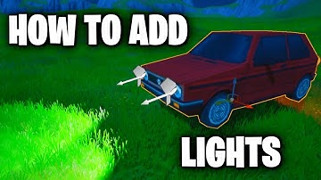 How to ADD LIGHTS in UEFN (Unreal Engine Fortnite)