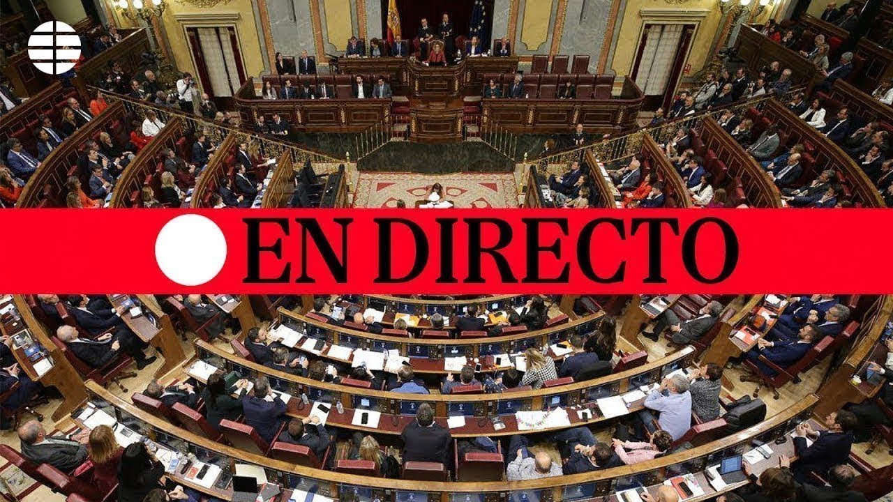 🔴 DIRECTO | Pleno en el Congreso de los Diputados - YouTube