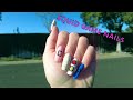 SQUID GAME NAIL ART!!!