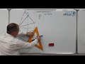 Построение натуральной величины треугольника АВС методом триангуляции