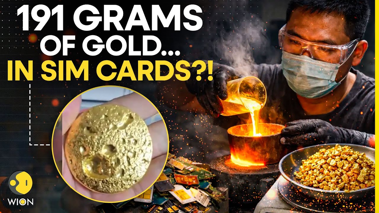 Gold in Your SIM Cards? Chinese Man Strikes Gold Jackpot Worth 26 Lakh | WION Originals
