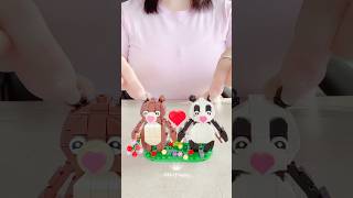 🐻♥️🐼 LEGO Love Bears (40821) Speed Build | Abbi Happy, the LEGO Frenetic