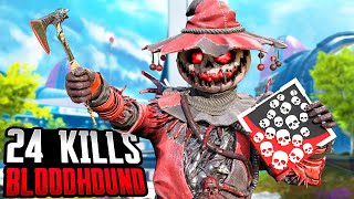 SUPER BLOODHOUND 24 KILLS WAS INCREDIBLE (Apex Legends Gameplay)