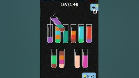 Water Colour Sort Android Game Level 48