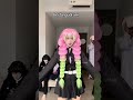 Are they fighting or playing!?🤣😂 #demonslayer #animegameycosplay #cosplay #shorts #viral