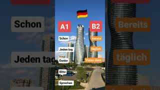 A1 bs B2 German level 🇩🇪 easy german