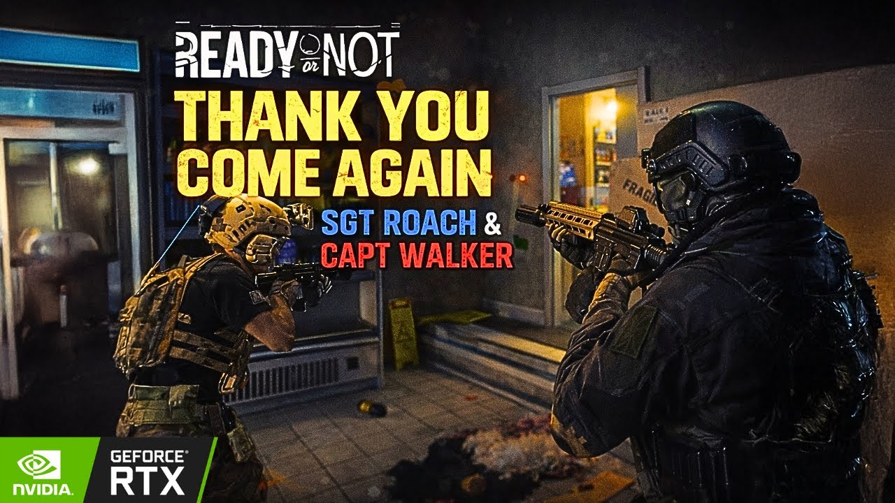 Проходим нашу первую миссию в режиме «Готовы или нет» в кооперативном режиме… Накал страстей дост...