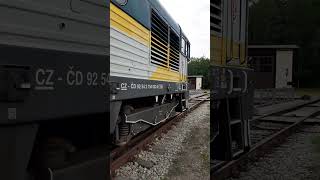 Lokomotiva 754 023-0 Brejlovec A Jeho Zvuk Motoru Na Volnoběh