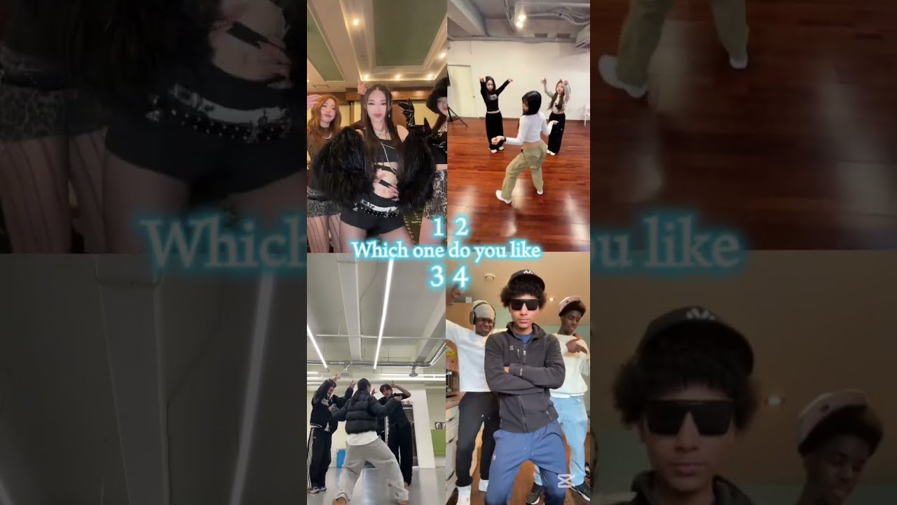 Which One Do You Like 1 2 3 4 Trending Dance Shorts