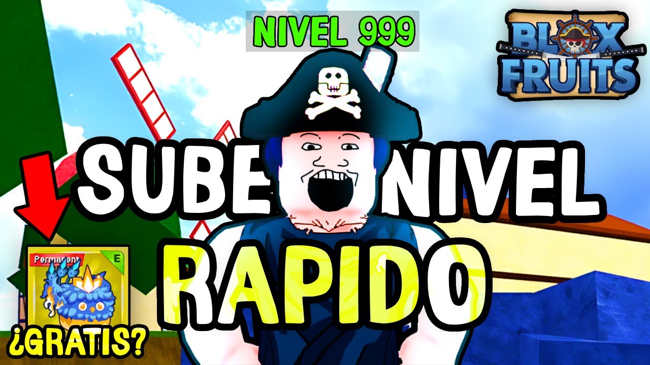 ¡Obtén fruta legendaria GRATIS y SUBE DE NIVEL RÁPIDO en Blox Fruits!