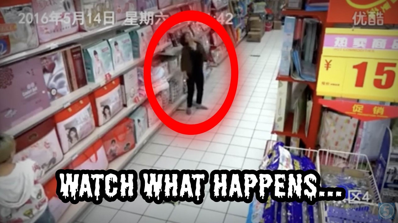 5 SCARY Ghost Encounters Caught on Camera - YouTube