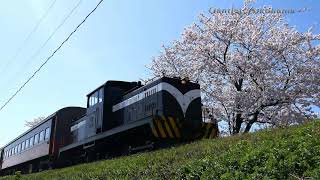 津軽鉄道　五所川原ー十川　DD350形　普通列車