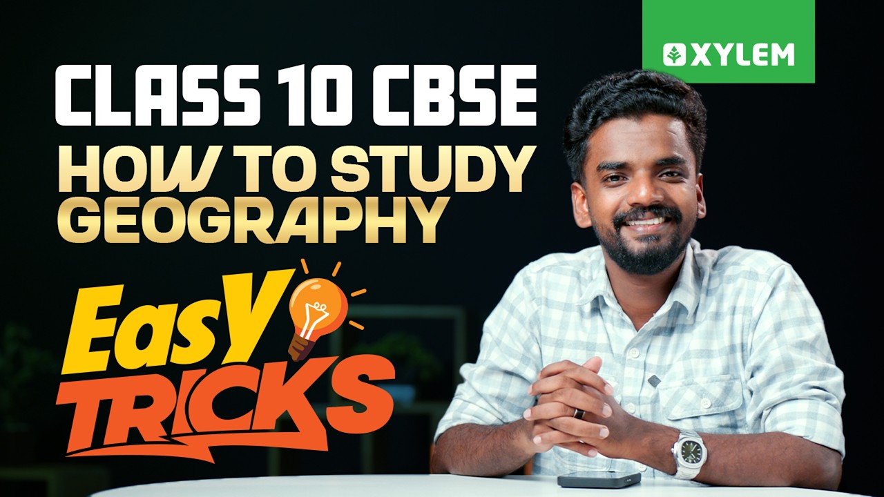 CLASS 10 CBSE—HOW TO STUDY GEOGRAPHY? EASY TRICKS! - YouTube