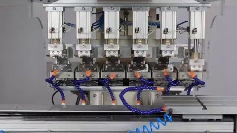 6-Color Pad Printer with Independent Pad and Servo Shuttle  SPSFC-8610SDQ1