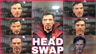 HEAD SWAP: SH Figuarts Dr Strange Battle on Titan Edition from Avengers Infinity War