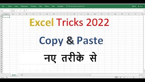 Stay Ahead with Advanced Excel Techniques: Copy & Paste Hacks