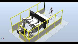 RobotStudio Trimbotics™ Turn Table Simulation