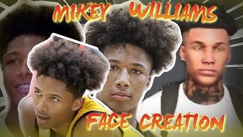 MIKEY WILLIAMS ⛱| FACE CREATION 2K20! HOW TO BUILD MIKEY WILLIAMS⛱|IN NBA 2K20!