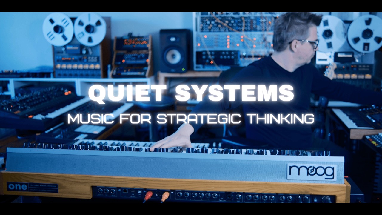 Quiet Systems – analog focus session for strategic thinking | full live set on Bandcamp